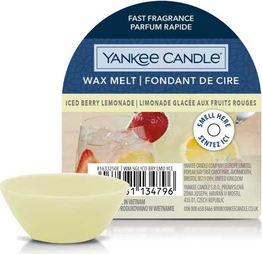 YANKEE CANDLE Kerze - Eisgekühlte Beerenlimonade