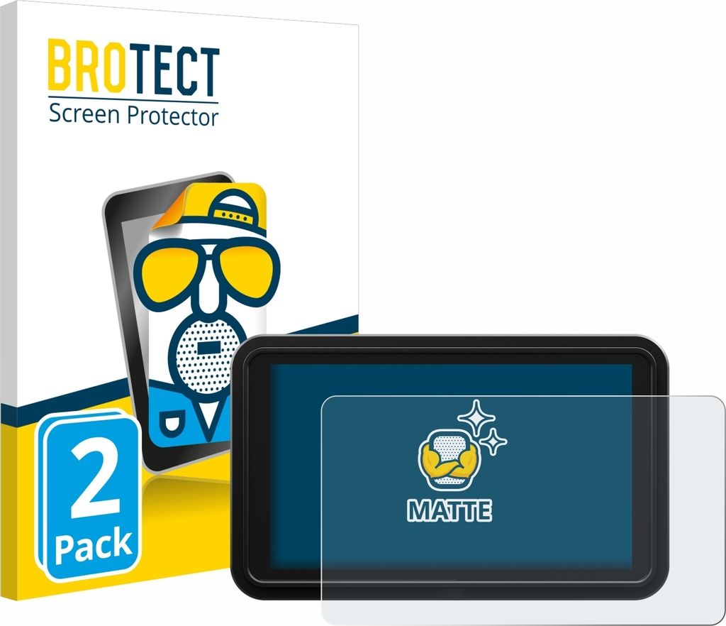 2x BROTECT Schutzfolie für Atomos Shinobi 2 Displayschutz Displayschutzfolie Folie Matt Entspiegelungsfolie