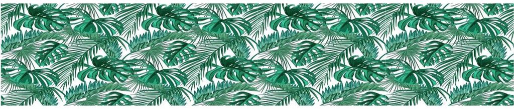 Sichtschutzfolie – Palmenblätter – Aufkleber für Fenster und Duschtüren – 40 x 200 cm