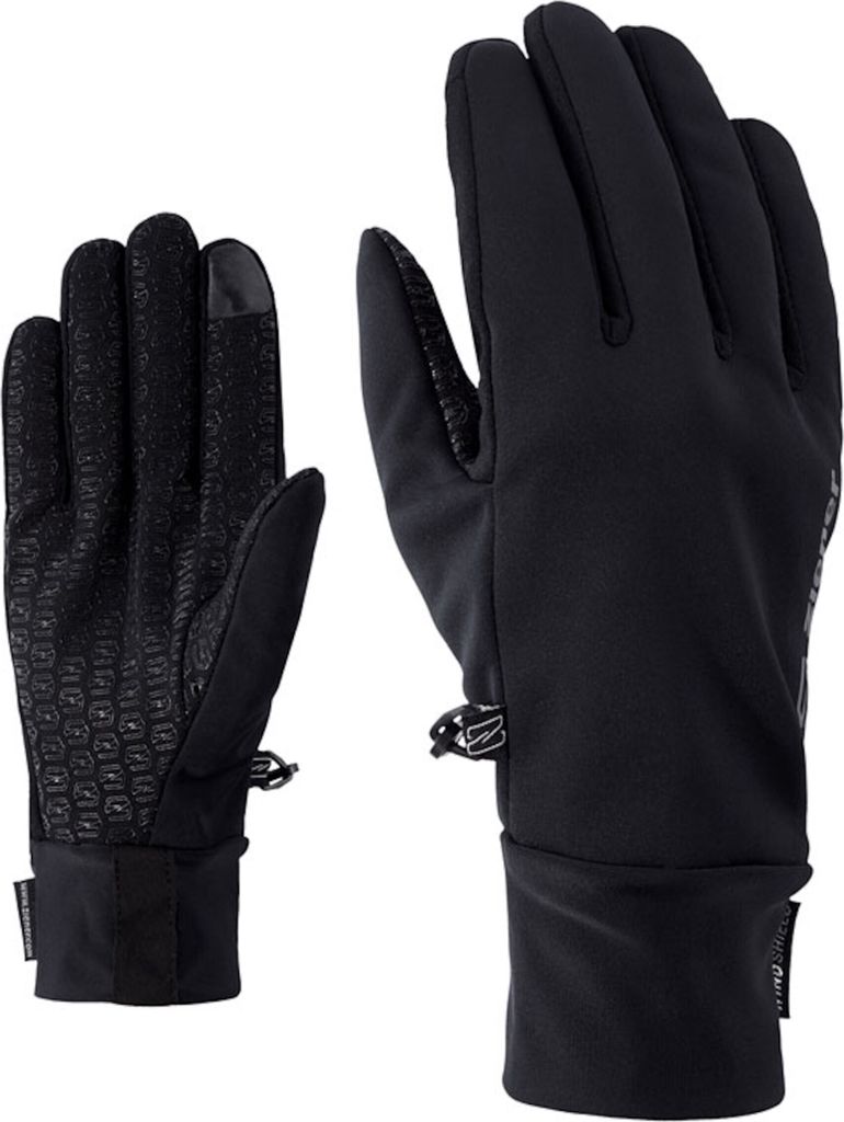 ZIENER IVIDURO TOUCH glove multisport BLACK BLACK 8
