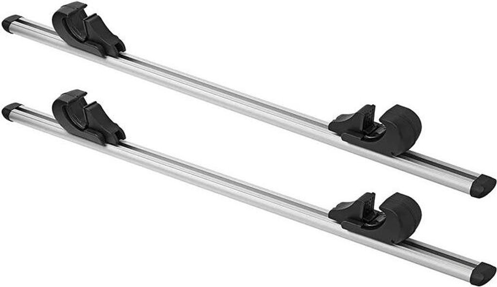 sada strešného nosiča hliníkový 120 cm strieborný Obrázok produktu 9