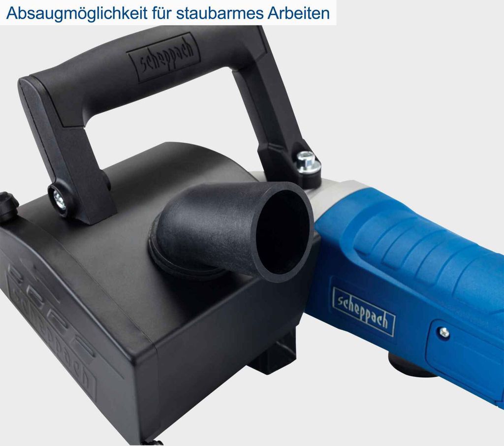 Kefová sanitačná brúska Scheppach MRS 1300, 120 mm, 1300W Obrázok produktu 17