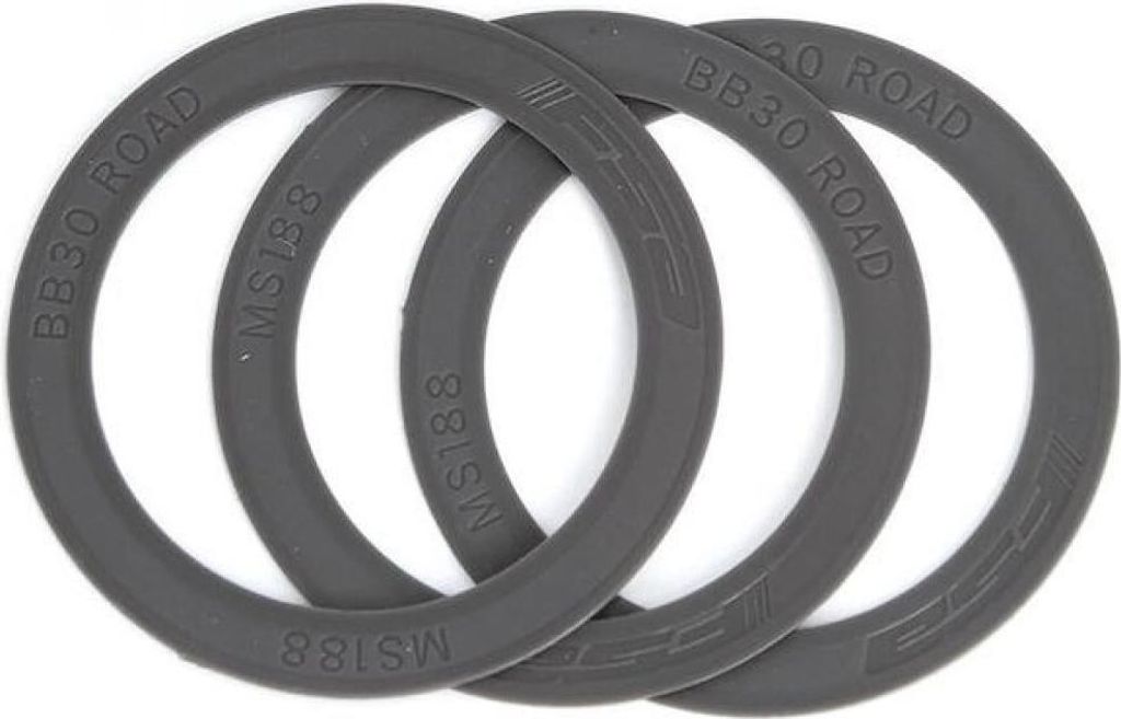 FSA Einstellbarer Spacer für Kurbelgarnitur 2-3 mm Schwarz - präzise Kettenli...