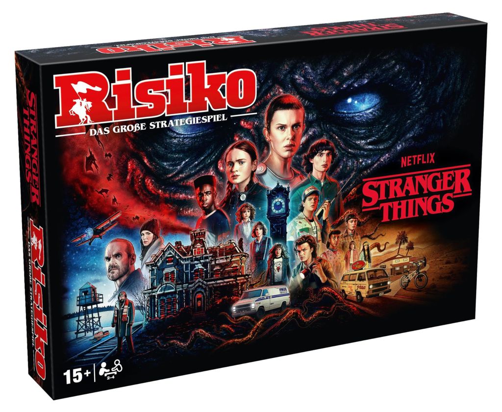 Ryzyko - strategiczna gra planszowa Stranger Things Zdjęcie produktu 