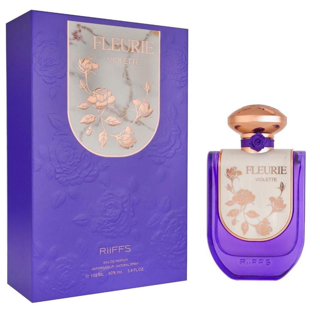 Riiffs Fleurie Violette Eau de Parfum per donna 100 ml Immagine del prodotto 