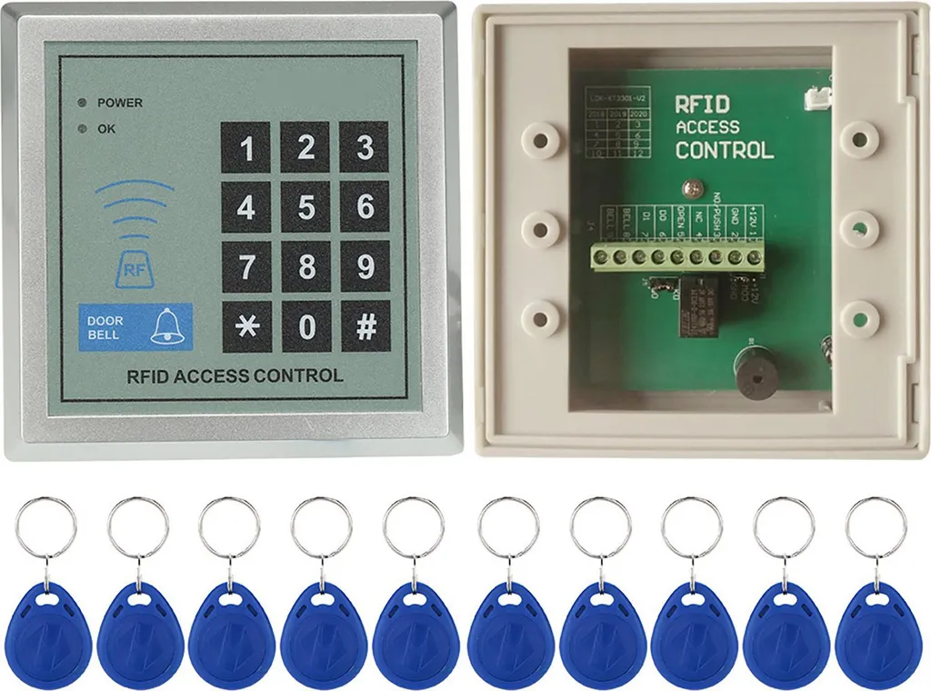 Solution Sécurité Bureau : Kit Contrôle d'Accès RFID et Digicode