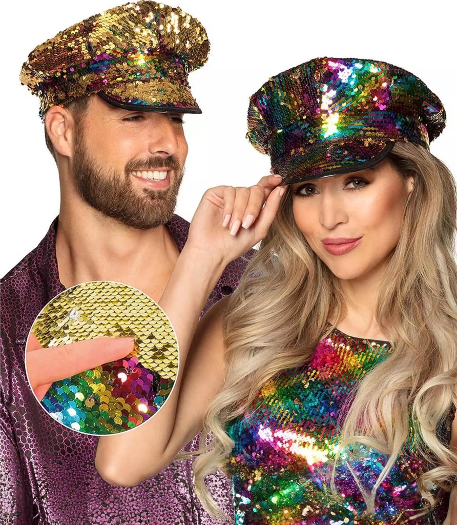 Mütze Rainbow switch, umkehrbare Pailletten, Produktbild 