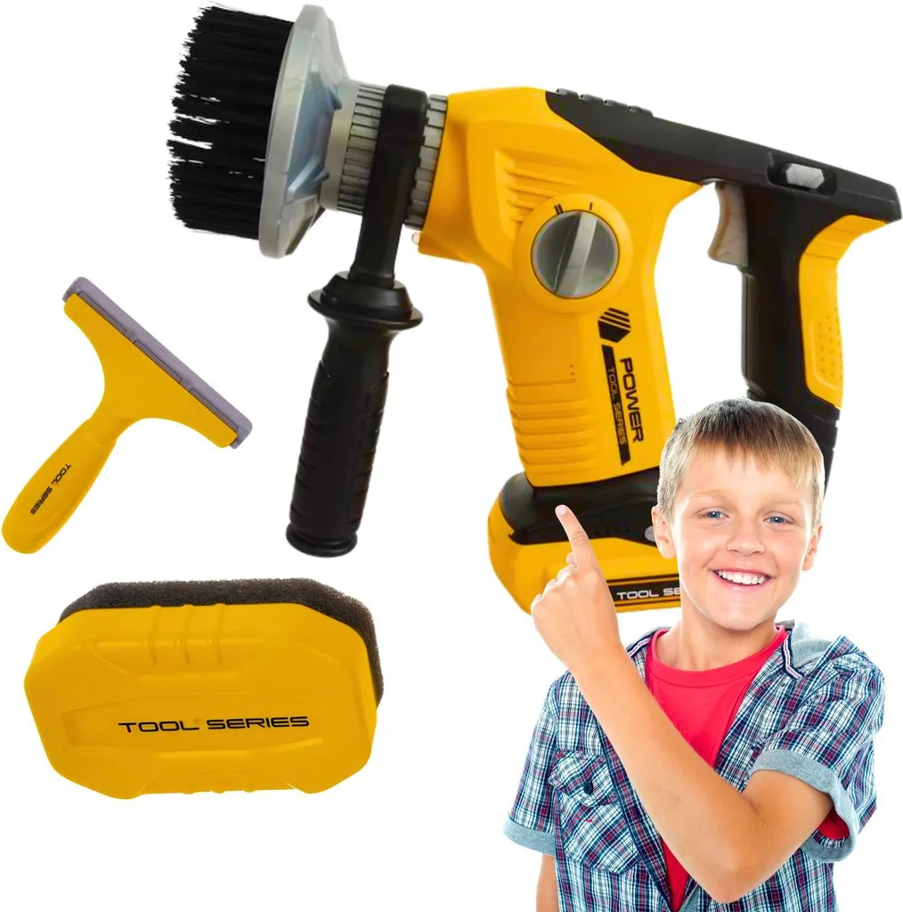 Appareil de nettoyage et accessoires de ménage pour enfants - Kit complet