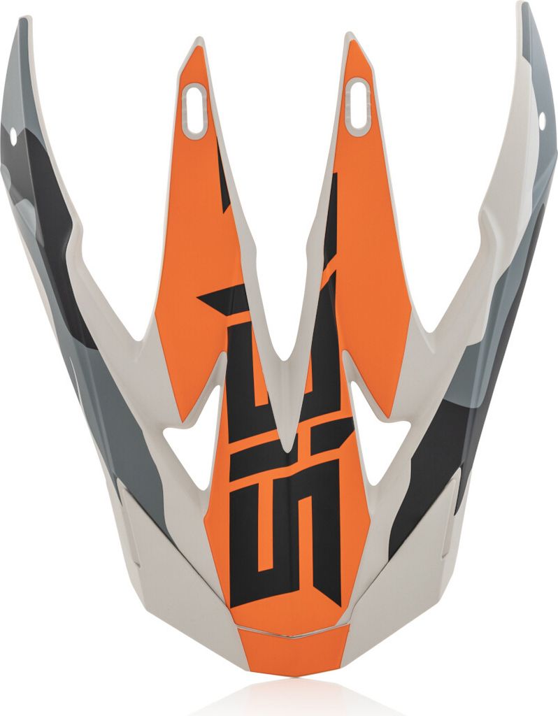 Acerbis X-Racer VTR Helmschirm Farbe: Grau/Orange