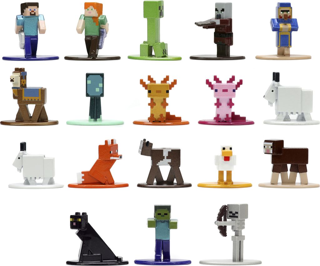 Minecraft Multi Pack Nano Figuren Wave 8 Produktbild 2