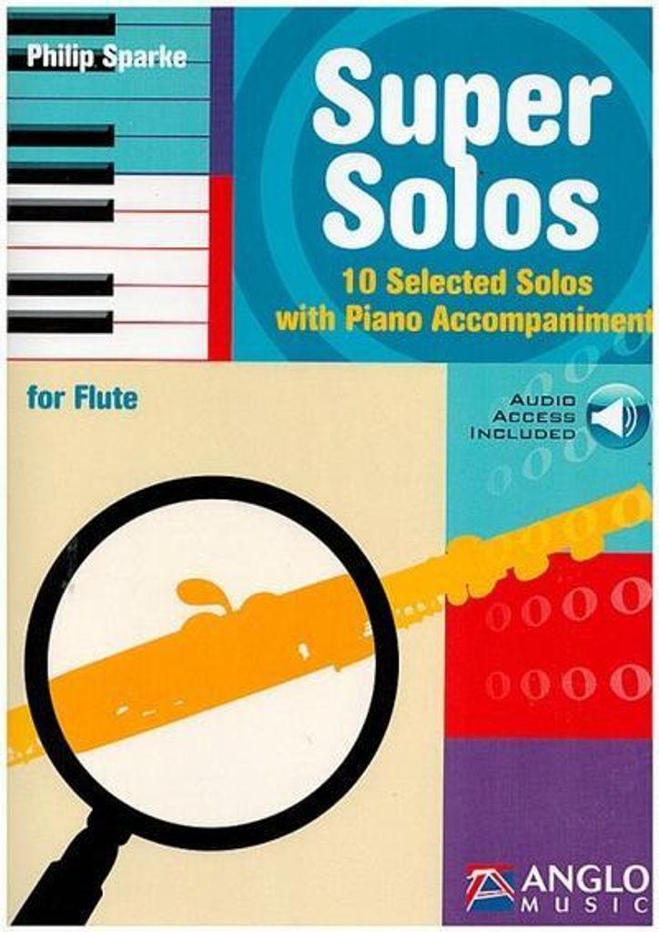 Super Solos (+Online-Audio)für Flöte und Klavier