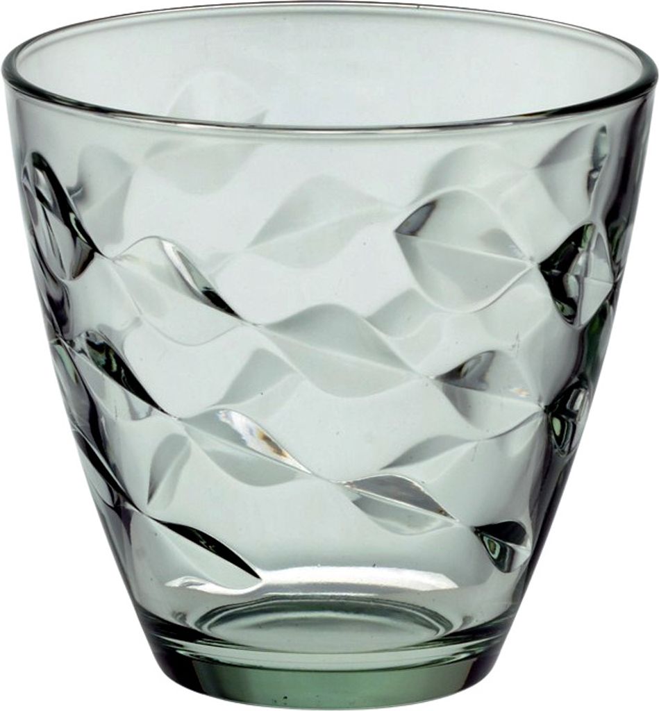 Trinkglas Flora Grün ca. 250ml Produktbild 