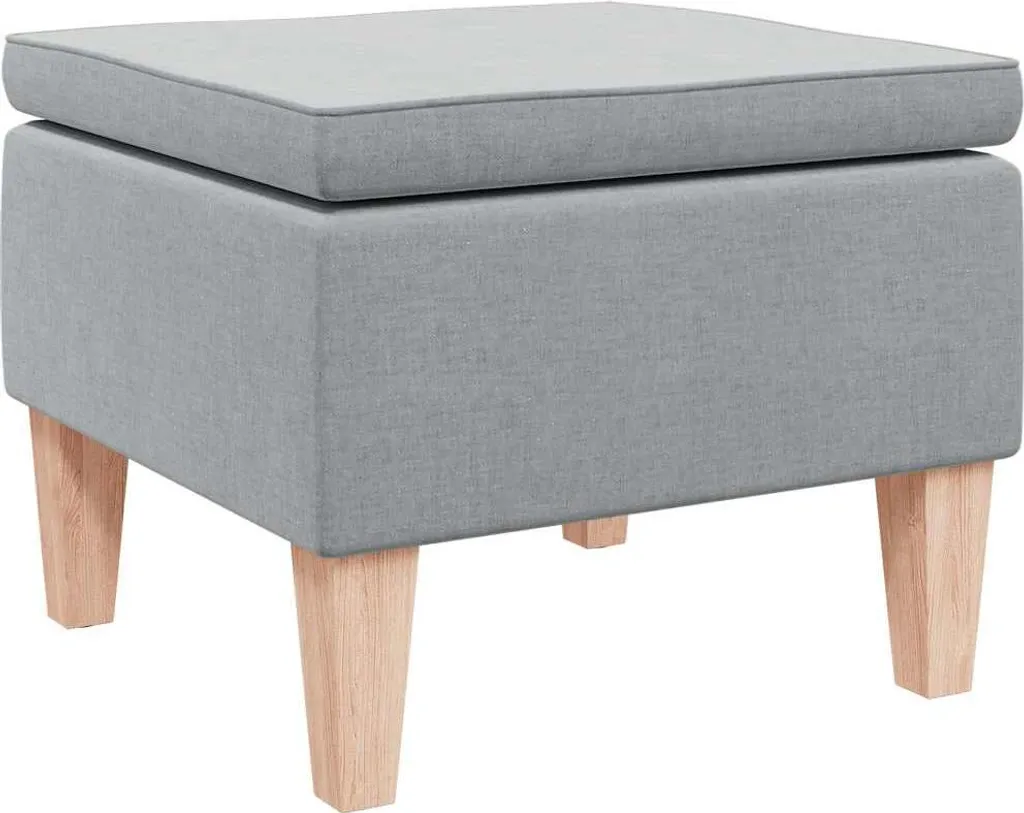 Sgabello Cucina Grigio Chiaro Gambe Legno | Ergonomia e Stabilità