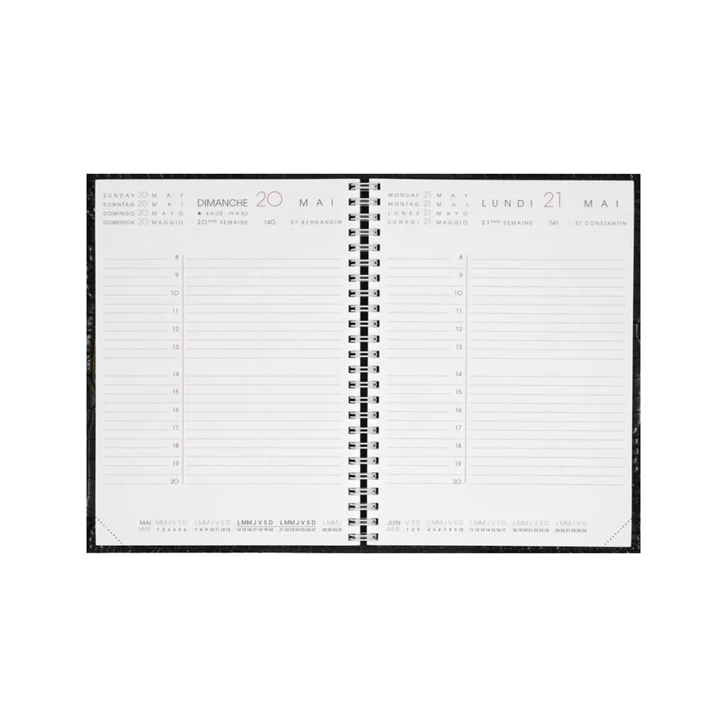 Quo Vadis 830017Q Taccuino Life Journal Dots Jack Black 15x21 cm