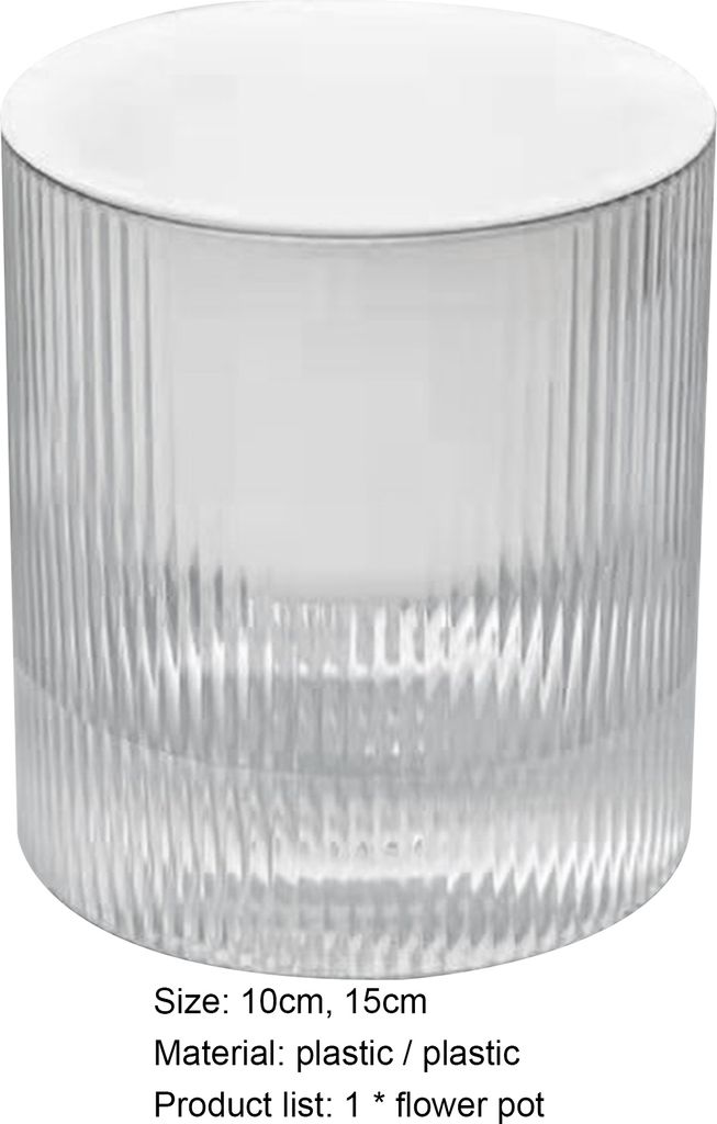 Pflanze Topf auf auffällige bruchfeste Kunststoff selbstbewusste Blumenkinder-Desktop-Origination für Zuhause-Größen:S