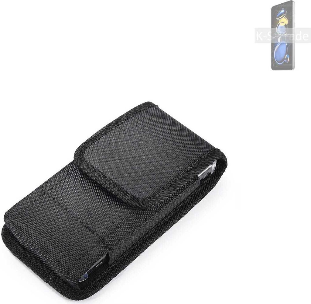 Holster Gürteltasche kompatibel mit Xiaomi Redmi Note 11T Pro Holster Gürtel Tasche wasserabweisend Handy Hülle Schutz Hülle Outdoor schwarz