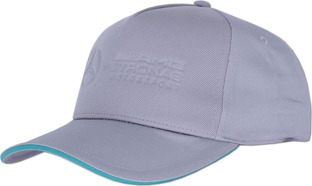 Mercedes AMG Petronas Motorsport Logo Cap OSFA grau Produktbild 