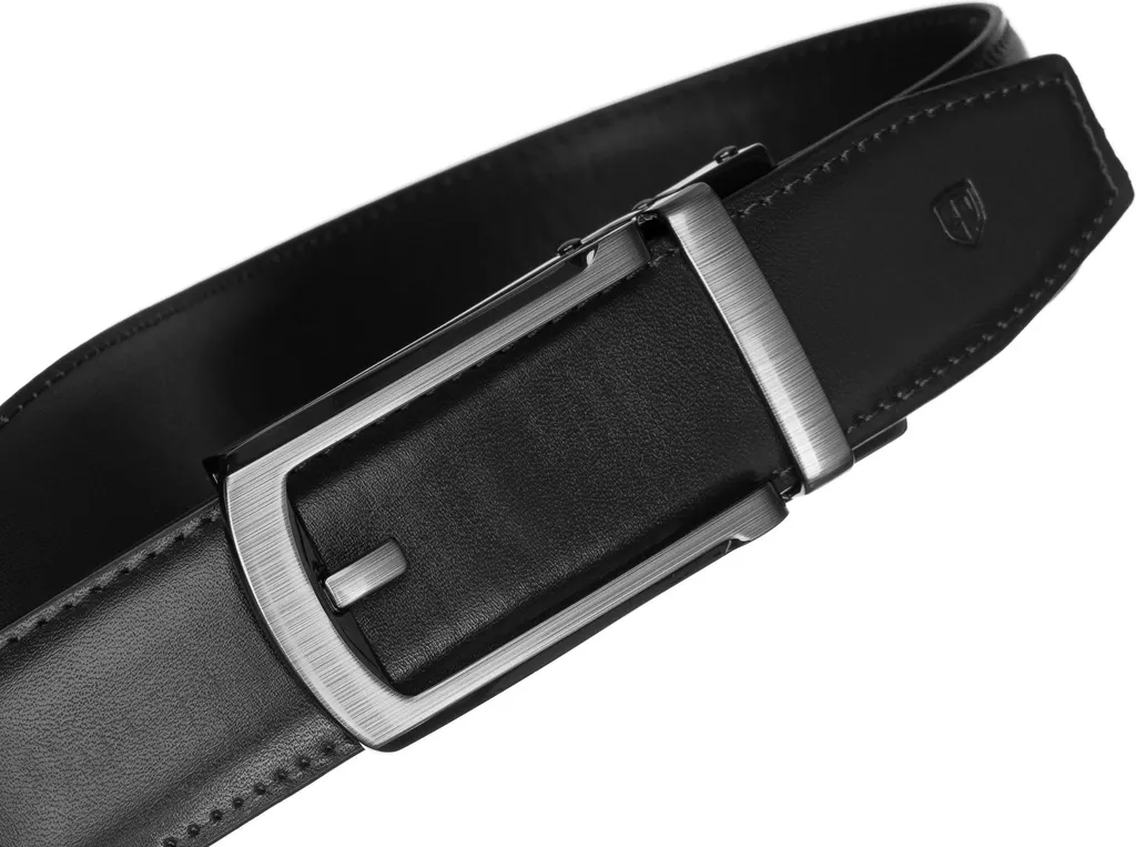 Offerta Cintura Peterson Pelle Nera 115cm | Fibbia Zaan Prezzo Top