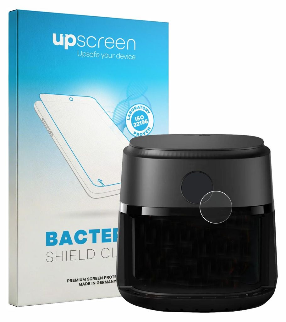 upscreen Schutzfolie für Philips Airfryer 2000 Series 6.2L Displayschutz Displayschutzfolie Folie Klar antibakteriell