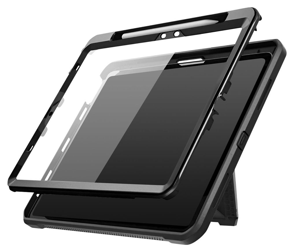 Supcase, Unicorn Beetle Pro Hülle iPad Air 11" 2026 mit Stand, Schwarz
