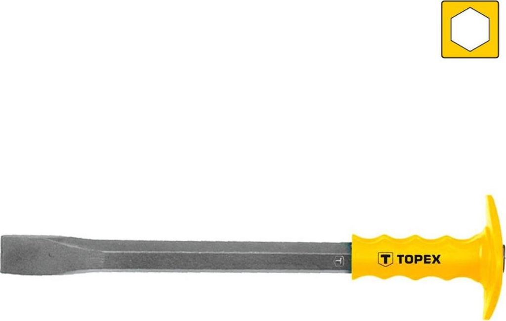 Ciseau TOPEX avec protecteur 19 x 400 mm Image du produit 