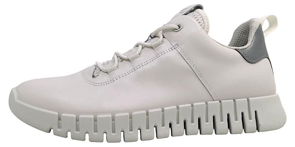 Ecco  Herrenschuhe Schnürschuhe Weiß Freizeit Productafbeelding 