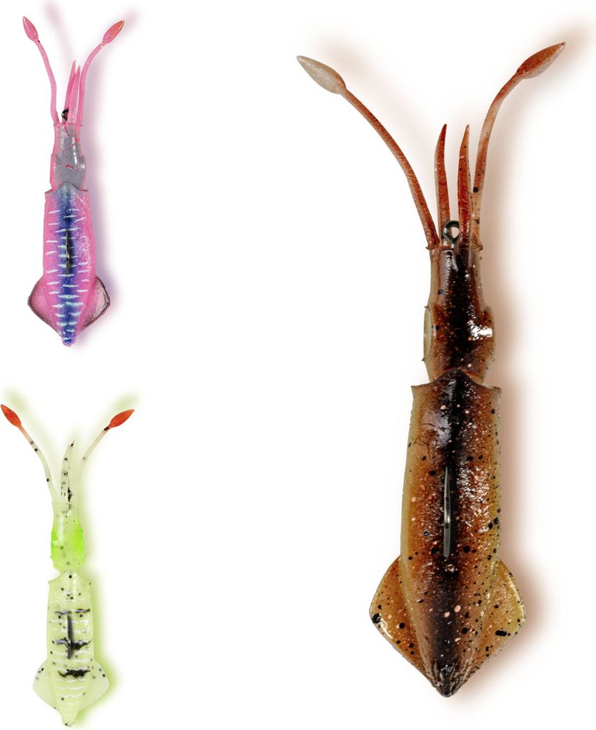 Rhino Squid glow Tintenfisch Kalmarimitat 100g 20cm