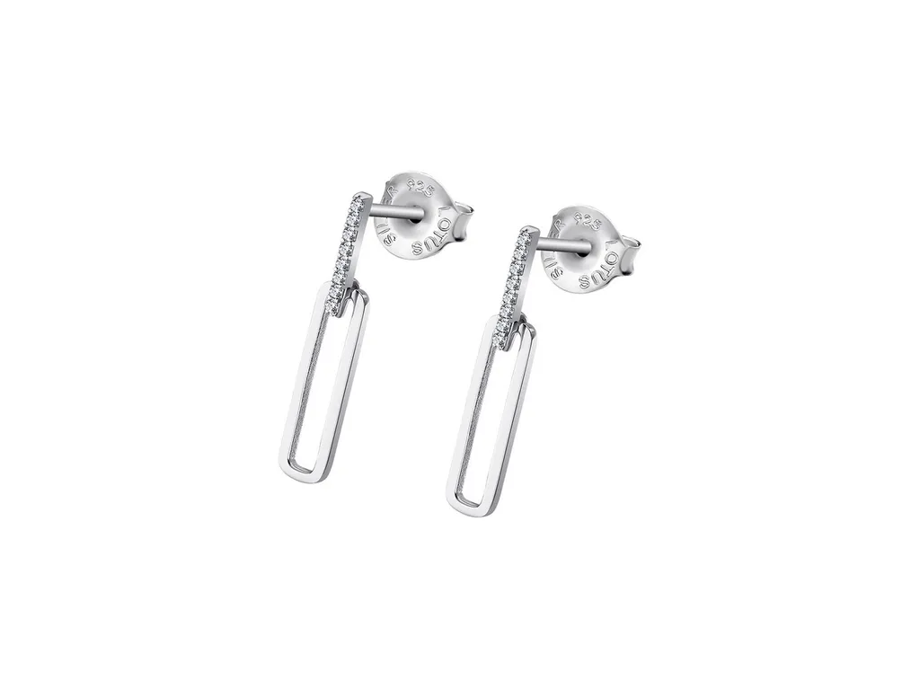 Boucles d'oreilles Lotus LP3084-4/1 anti-ternissement en argent