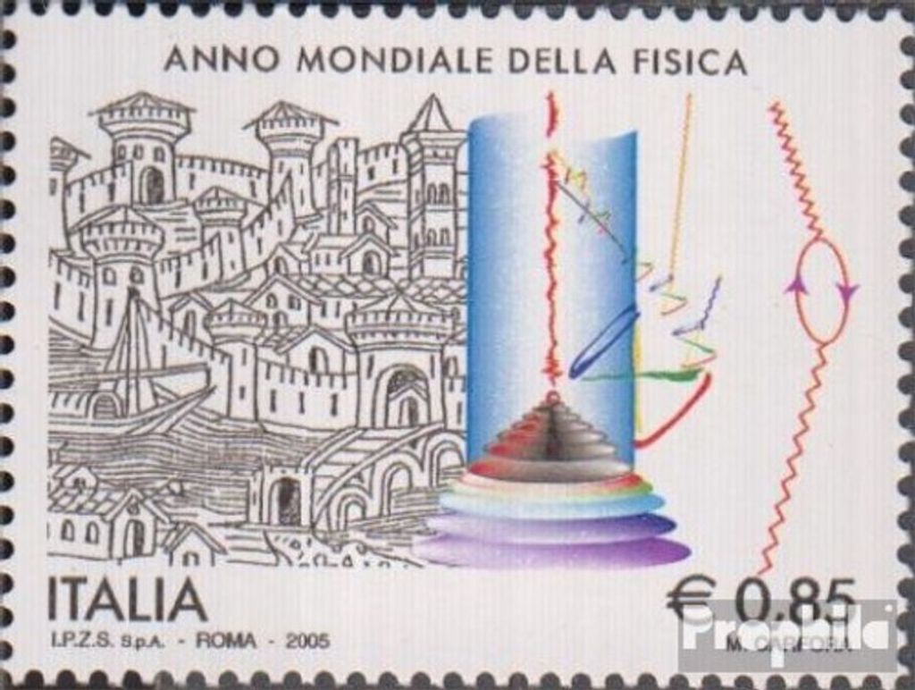 Briefmarken Italien 2005 Mi 3027 (kompl.Ausg.) postfrisch Jahr der Physik