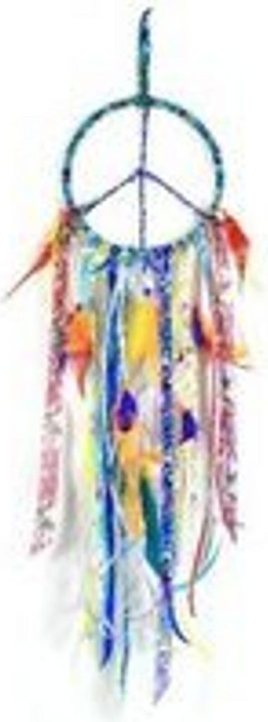 Traumfänger Peace Rainbow, 57 cm