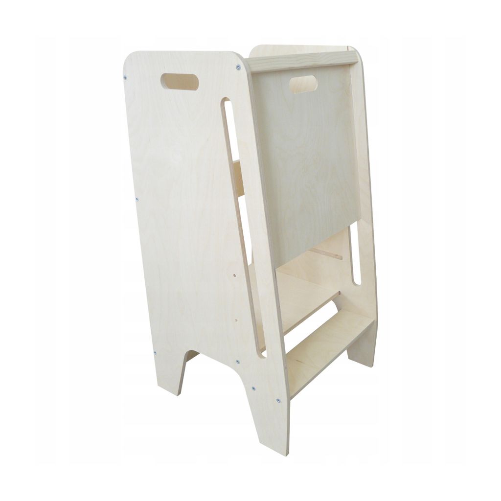 Lernturm für Kinder – Höhenverstellbar – Montessori-Küchenhelfer aus Holz – Sicher & Stabil – Perfekt für Kleinkinder