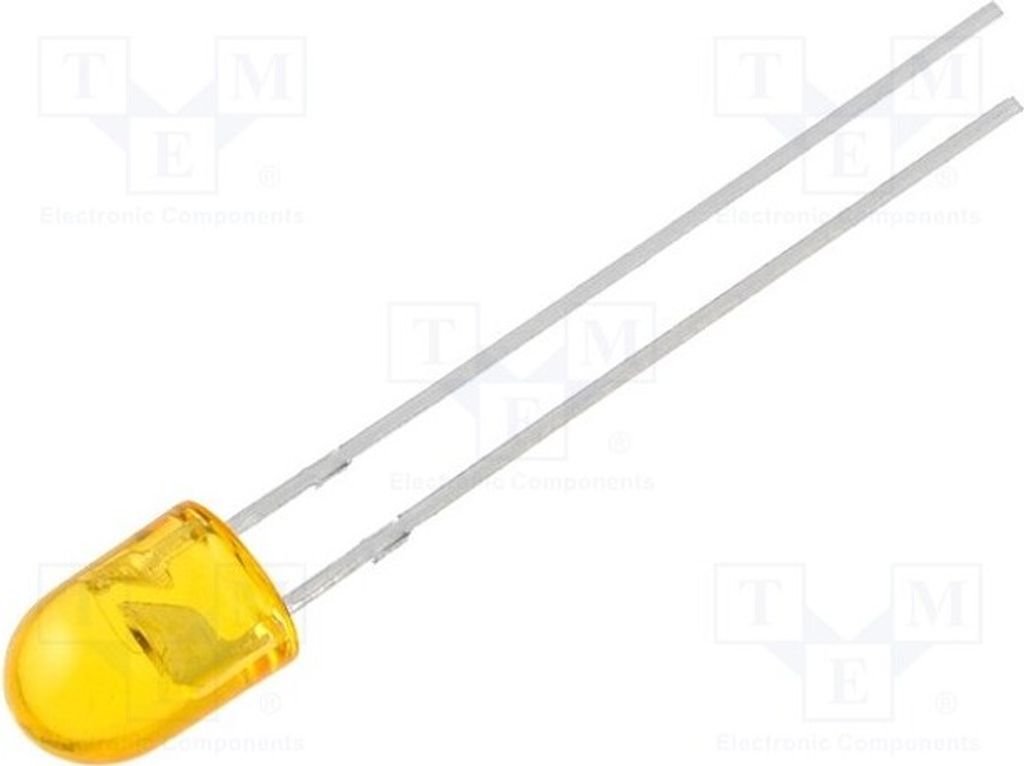2x LED 100/40° 5,1x4,3mm OSOR54A3B-NO LED Dioden THT oval 2180÷4200mcd orange oval