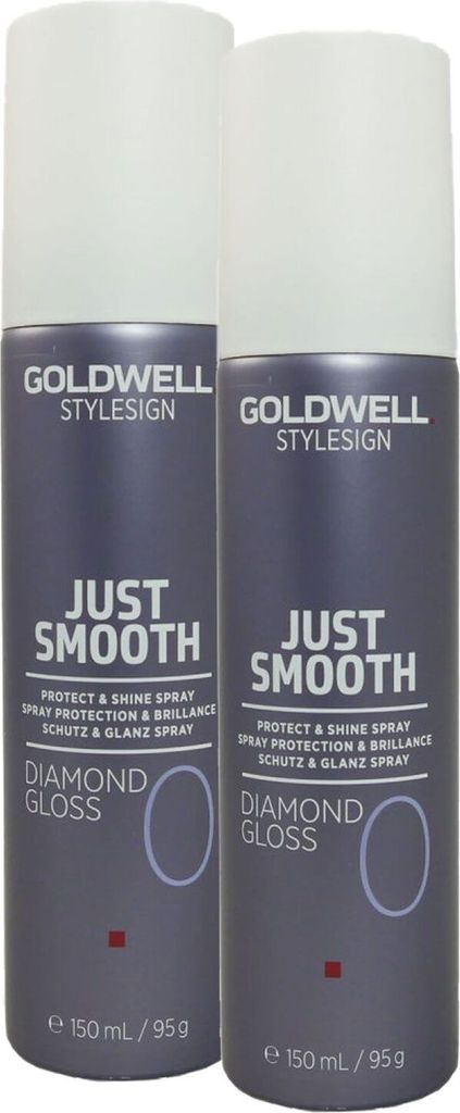 Goldwell Stylesign Just Smooth Diamond Gloss 2 x 150 ml Schutz & Glanz Spray Set