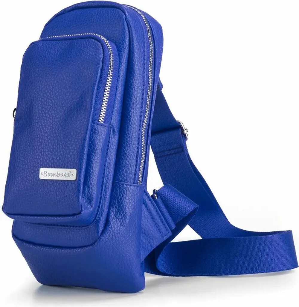 Borsa Mobile Bombata E00815-18 Blu 15x29x10 cm - Porta Cellulare Fashion