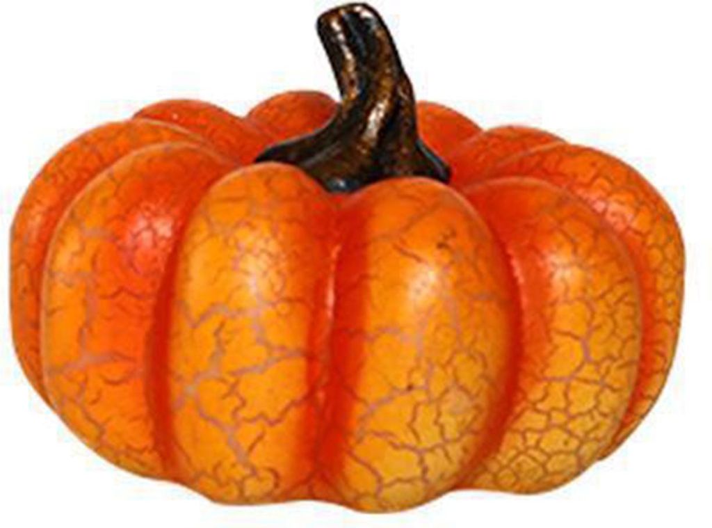 Gebrochene Kürbisfigur, Halloween-Kürbis-Skulptur mit Beleuchtung, Harz, Herbst-Erntedank-Tischdekoration für Halloween, Herbsternte, Heimdekora...