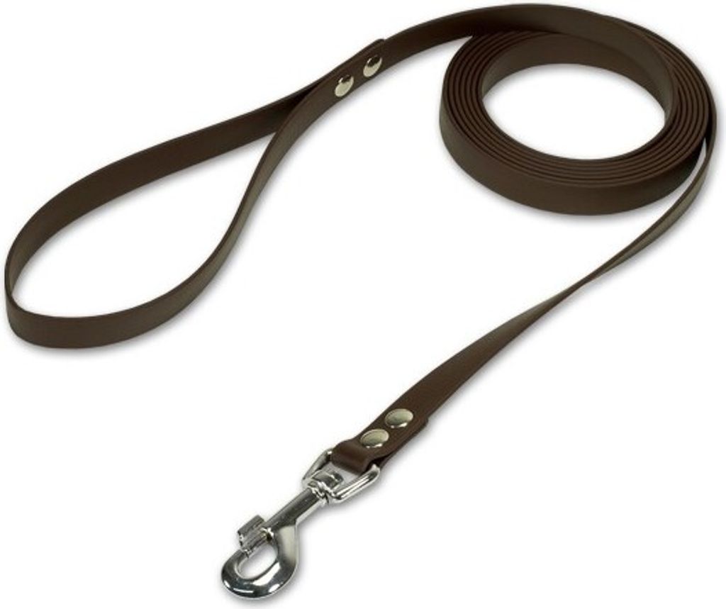 Mystique Biothane Leine 19mm braun 3m mit HS
