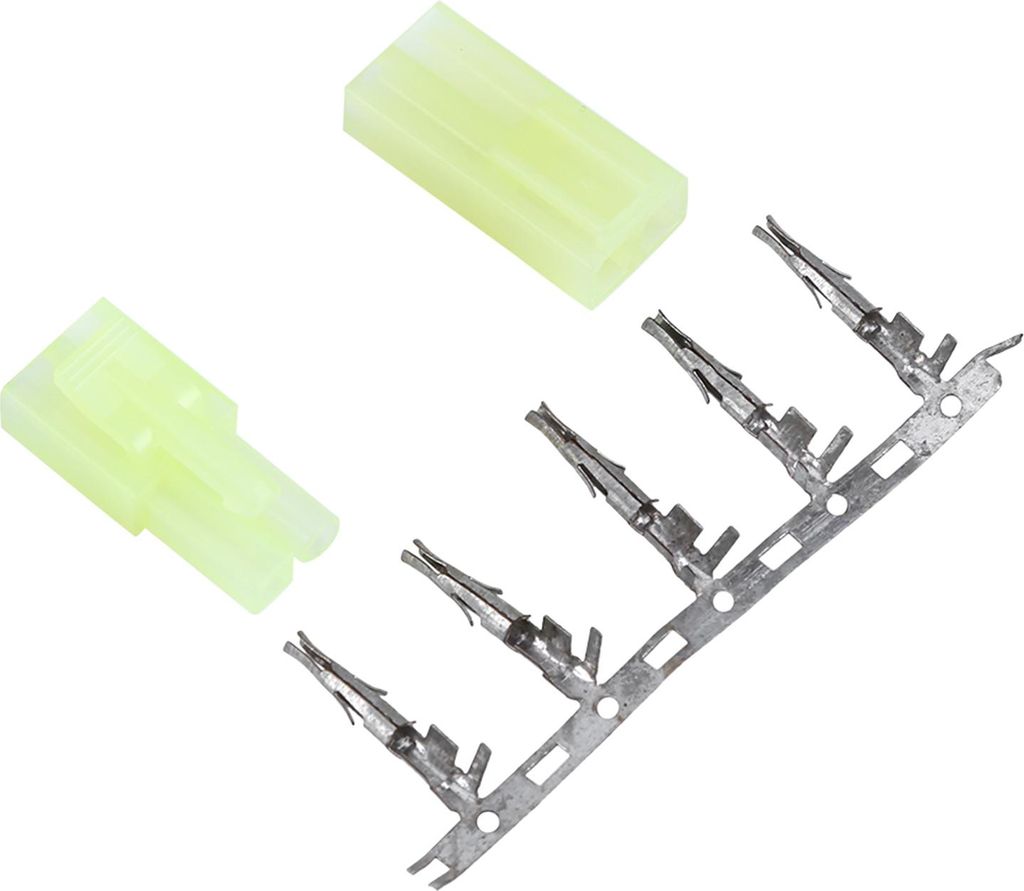 5 Paare männlich weiblich grün Mini Tamiya Stecker unverdrahtet Stecker RC NiMH