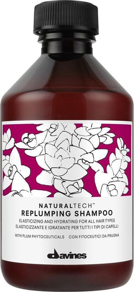 Davines NaturalTech Replumping Szampon do włosów, 250ml Zdjęcie produktu 