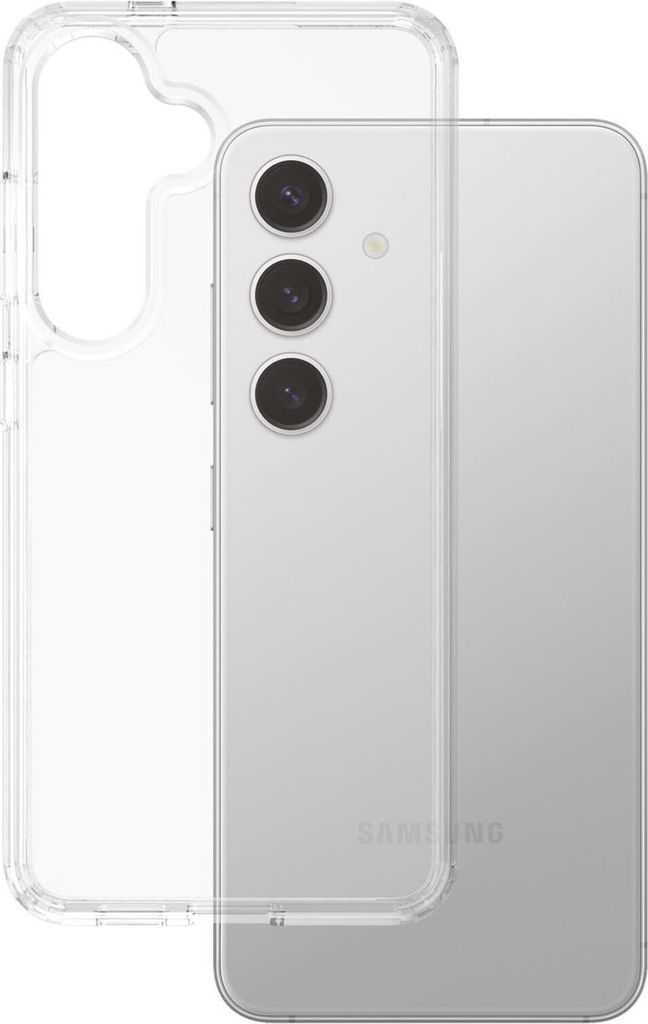 PanzerGlass CARE by Flagship Case Transparent Urban Combat w. Clear Frame Samsung Galaxy S25+