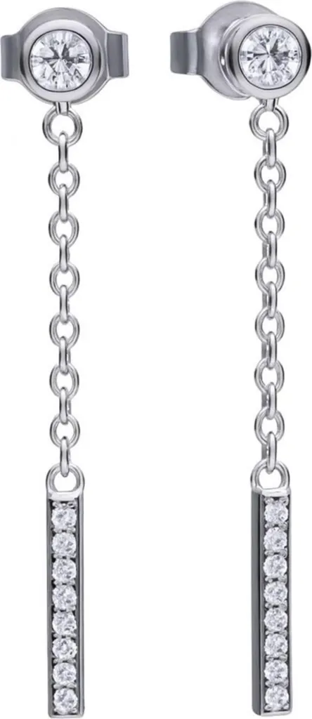 Gioielli Diamonfire 6219191082: Orecchini Argento e Platino Eleganti
