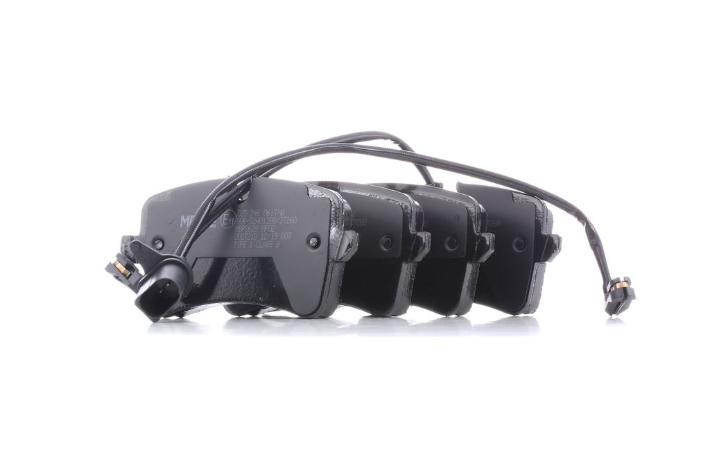 MEYLE 025 246 0617/W Bremsbeläge Hinten für AUDI A4 Avant (8K5, B8) A6 Avant (4G5, 4GD, C7) Q5 (8RB) A5 Sportback (8TA) A4 Limousine (8K2, B8) A8