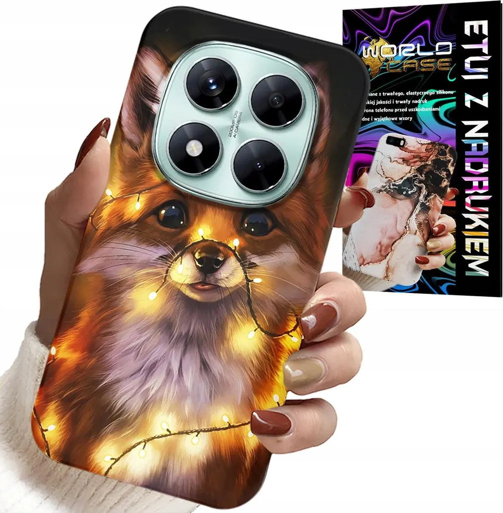 Cover Xiaomi Note 14 Pro Plus 5G Disegni Bosco + Pellicola Vetro