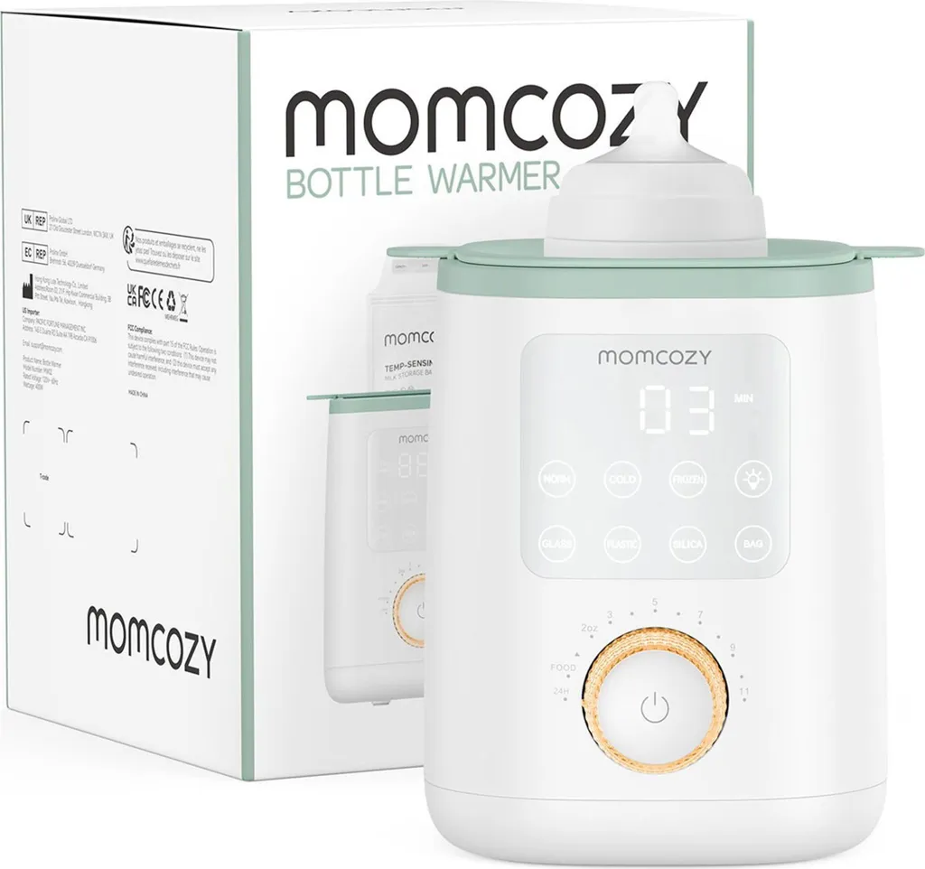 Chauffe-biberon rapide Momcozy MW02 pour lait maternel et pots