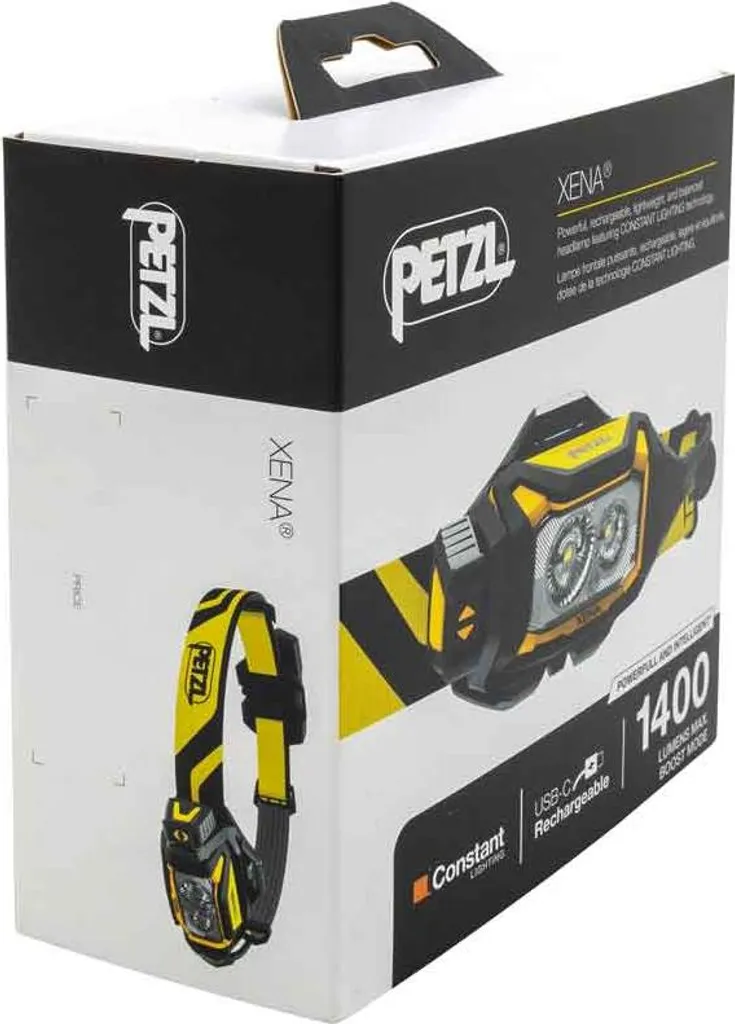 Petzl Xena Lampe Frontale E004BA00 Robuste avec Faisceau Large Orientable - 6