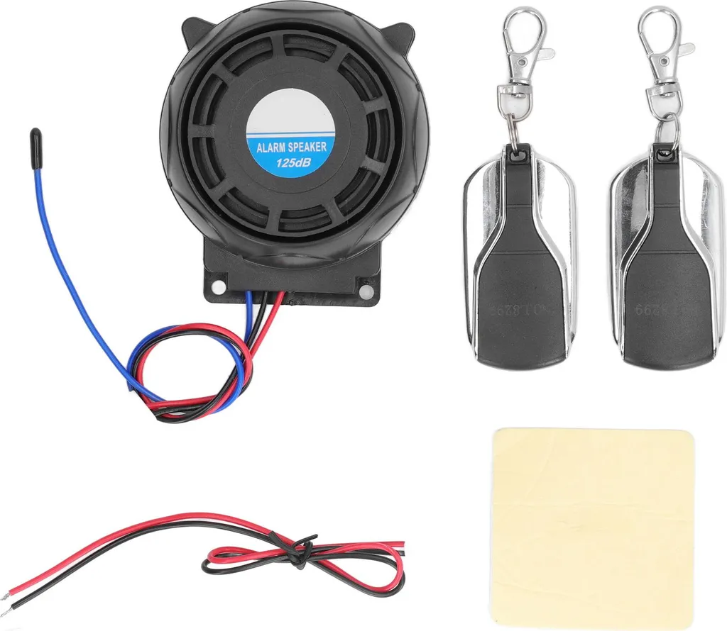 Sistema Allarme Moto Antifurto Universale 12V Impermeabile 2 chiavi