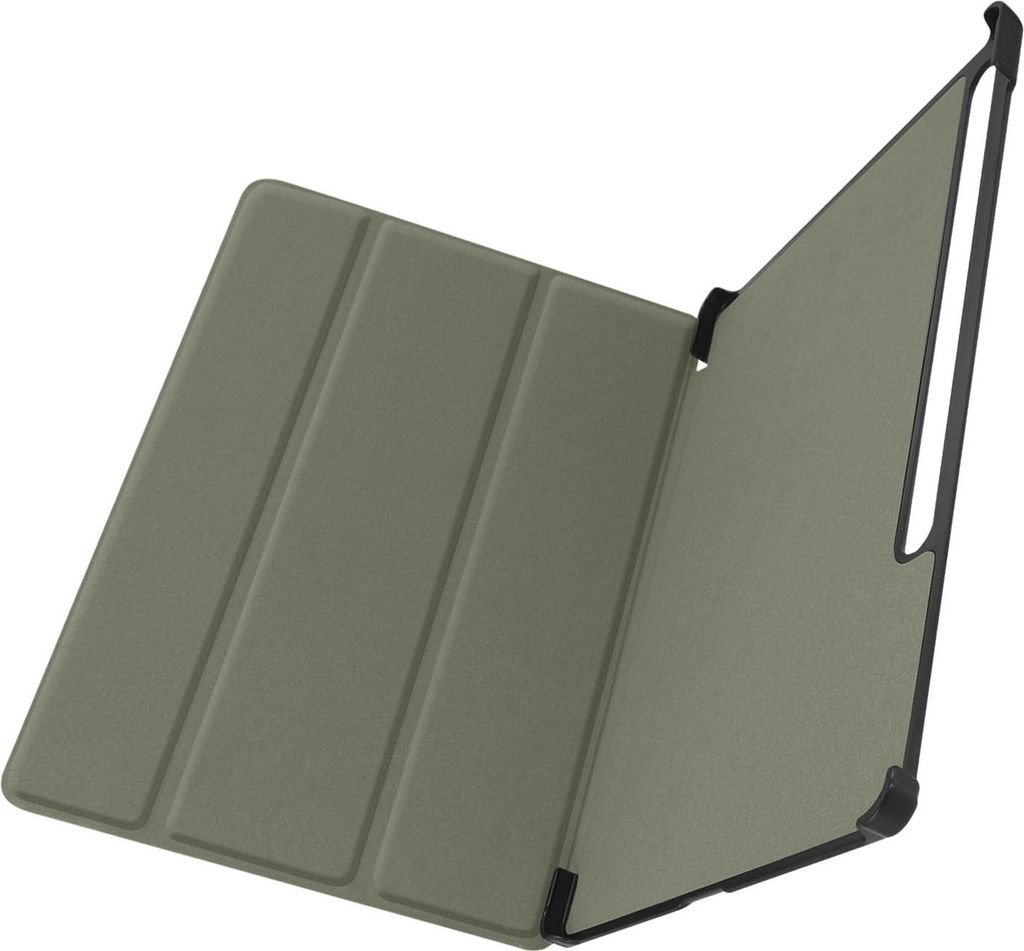 Klapphülle für Samsung Galaxy Tab S7 FE Standcase Betrachter / Tippen – Schwarz