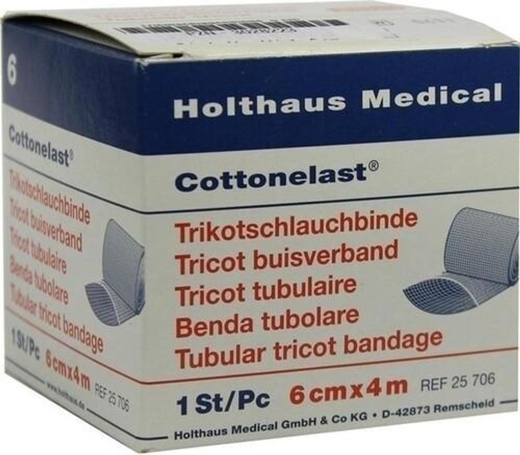Holthaus Cotonelast® bande à allongement court 6 cm x 4 m | Image du produit 