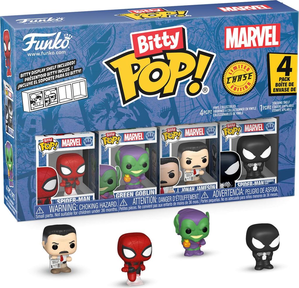 Funko Bitty Pop! Marvel: Spider-man - Spider-man / Green Produktbild 