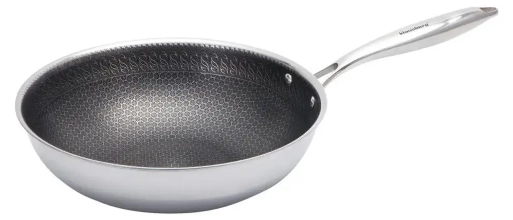 Klausberg Cuisson 67783 - Bouilloire à Sifflet en Acier Inox 3L Argenté