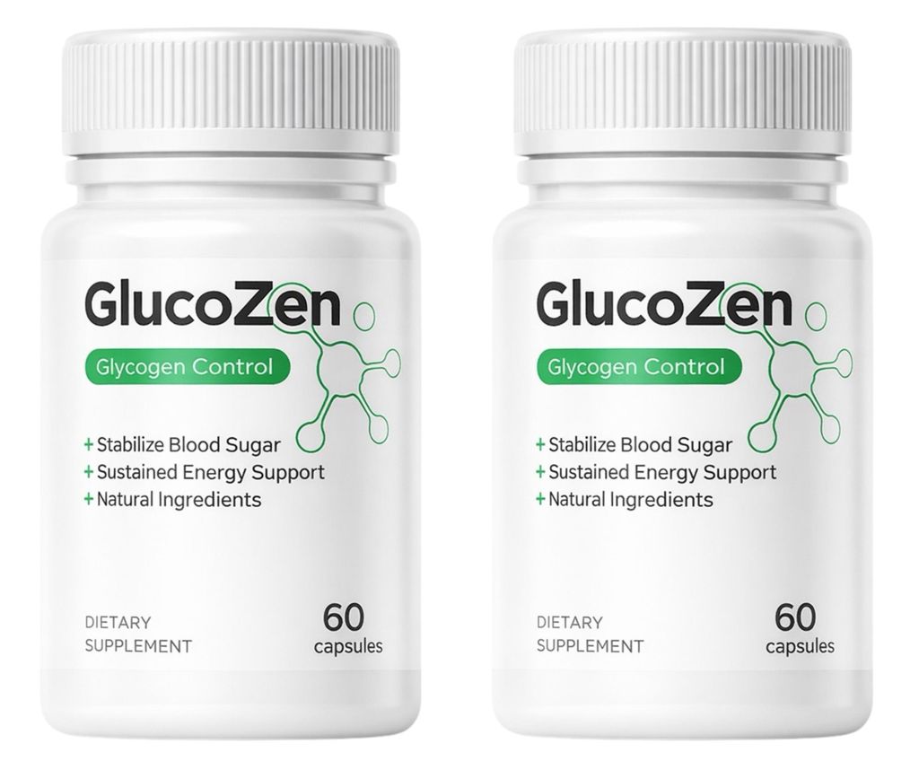GlucoZen, complément alimentaire en capsules (2 x 60), pour Image du produit 